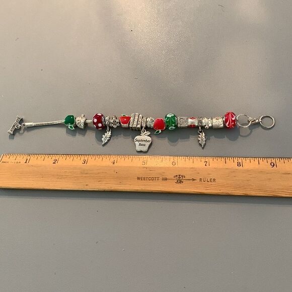 Back to School Vintage Charm Bracelet - Picture 4 of 4